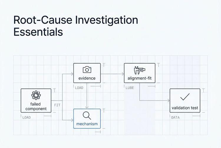 What Root-Cause Investigation Should Include After Repeated Equipment Breakdowns