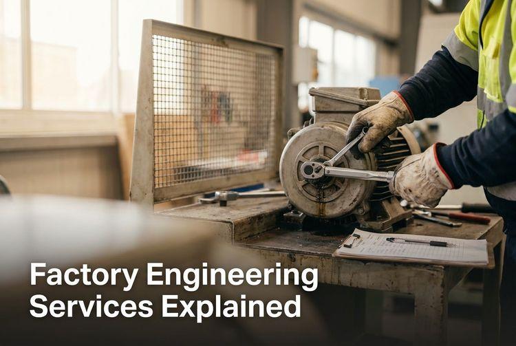 Factory Engineering Services Across North Wales, Cheshire, and Merseyside Explained Clearly